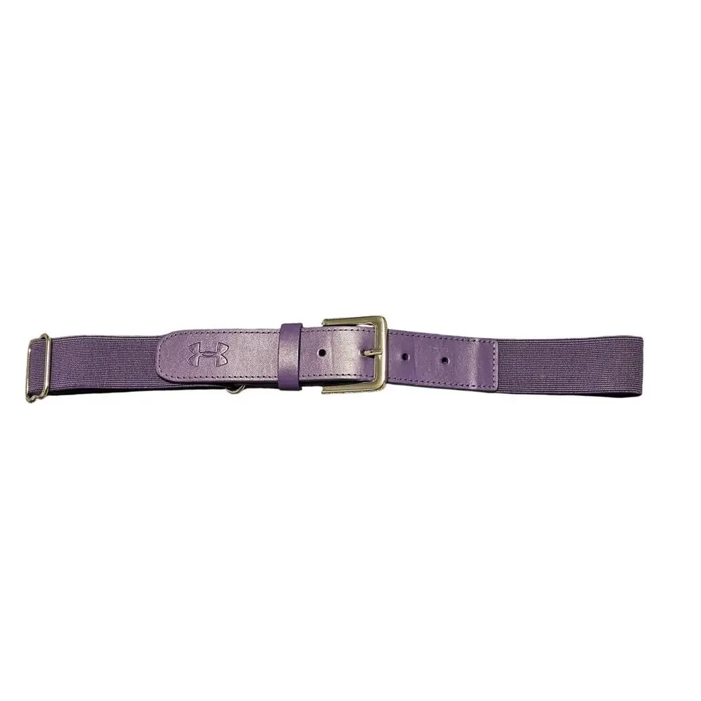 Under Armour Purple Baseball Belt – Adjustable OSFM Athletic Youth